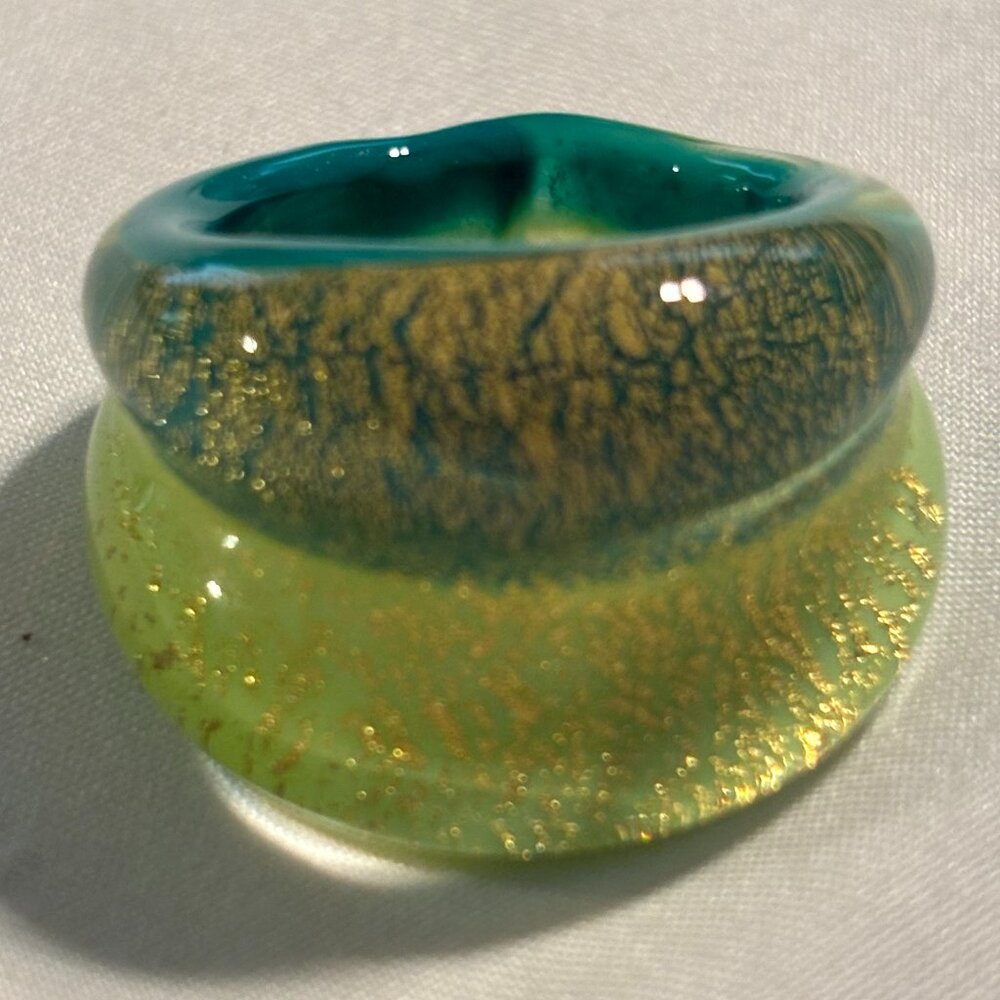 Murano Glass Ring - Size 9